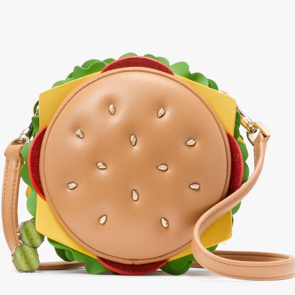 Kate Spade 3D Hamburger Crossbody Bag - New, NWT